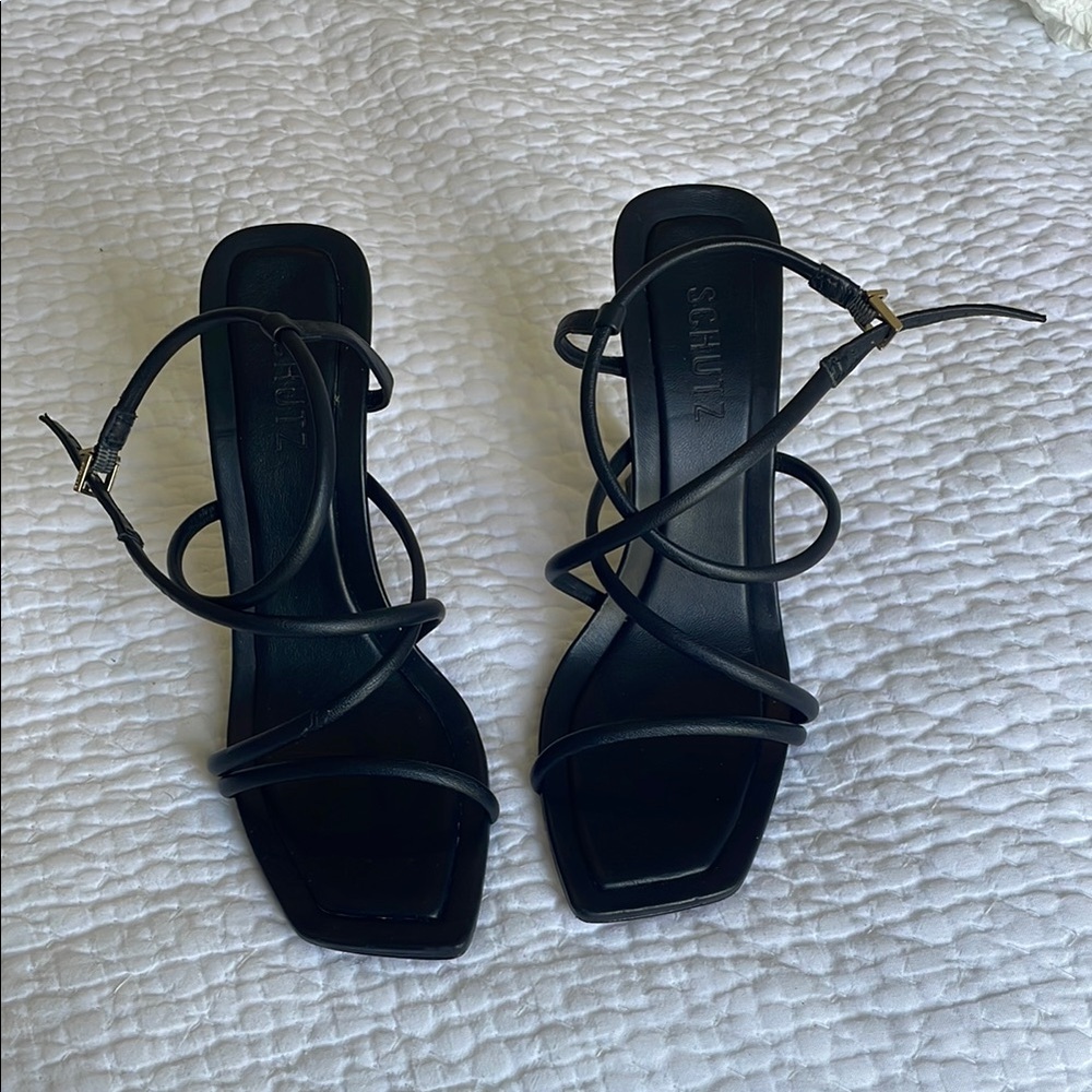 Schutz Heeled Sandals